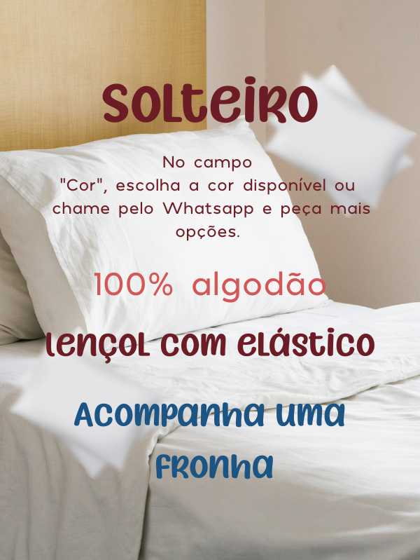 Jogo de cama solteiro de duas peças